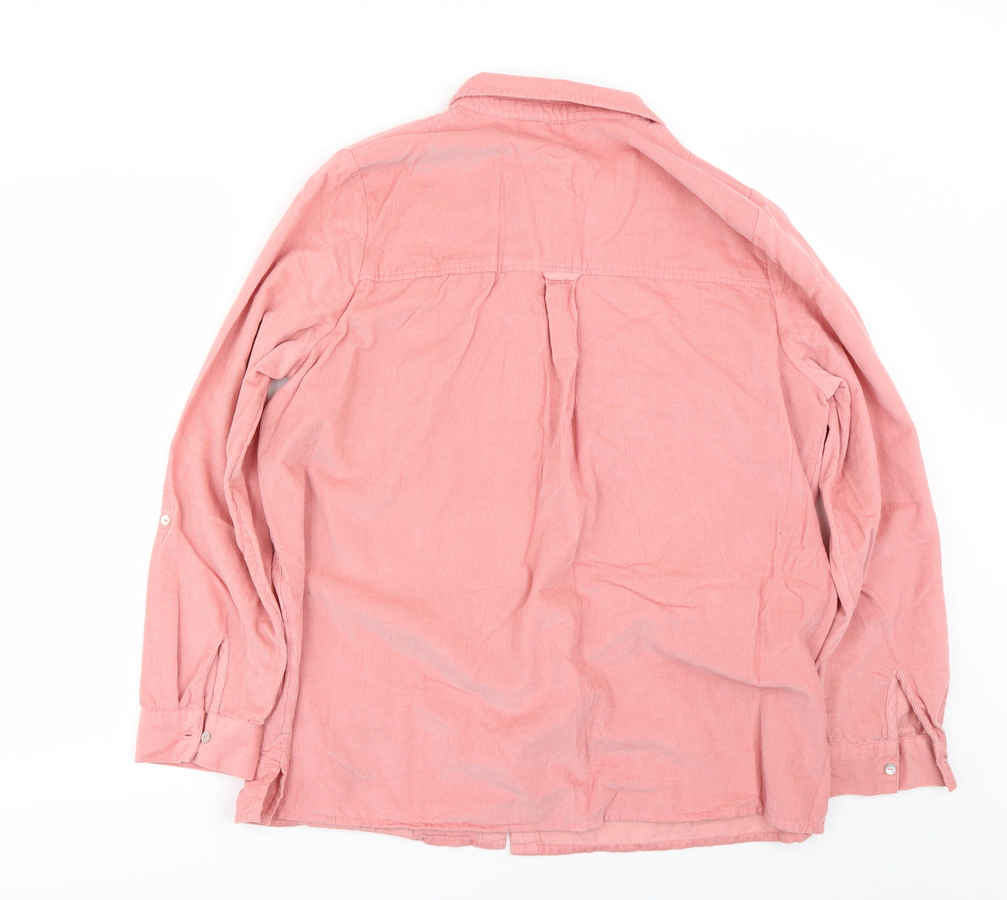 TU Womens Pink   Basic Button-Up Size 16