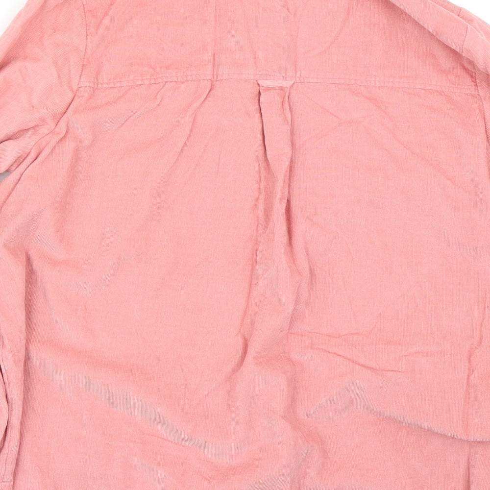 TU Womens Pink   Basic Button-Up Size 16