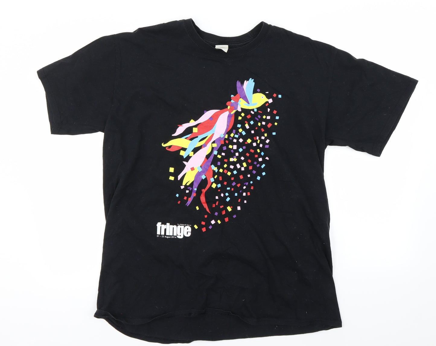 Gildan Womens Black   Basic T-Shirt Size XL