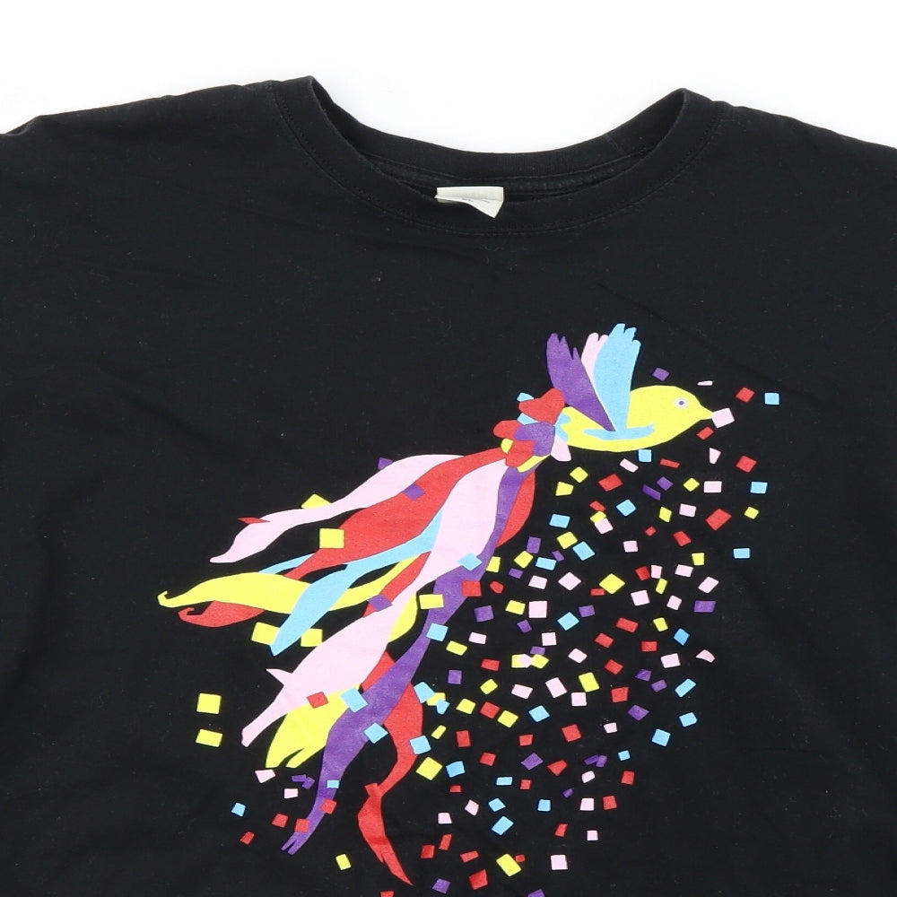 Gildan Womens Black   Basic T-Shirt Size XL