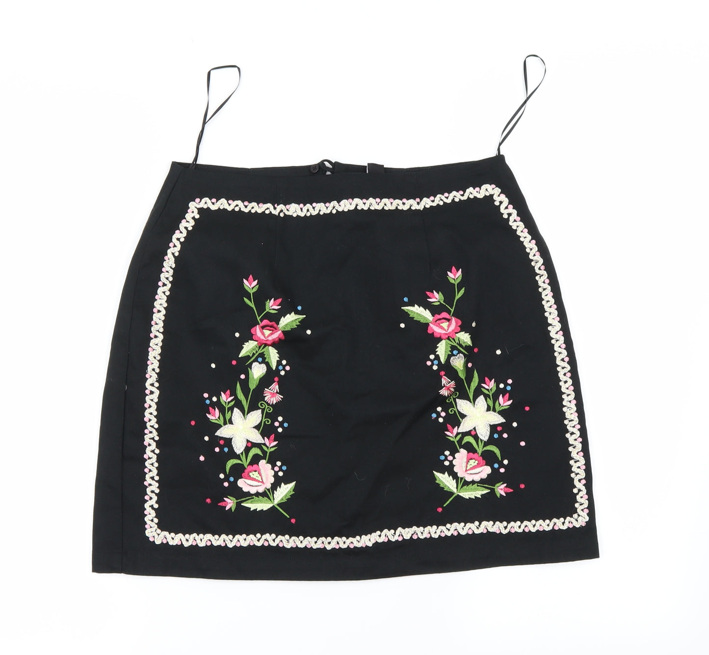 New Look Womens Black   A-Line Skirt Size 8