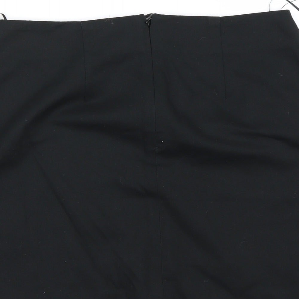 New Look Womens Black   A-Line Skirt Size 8