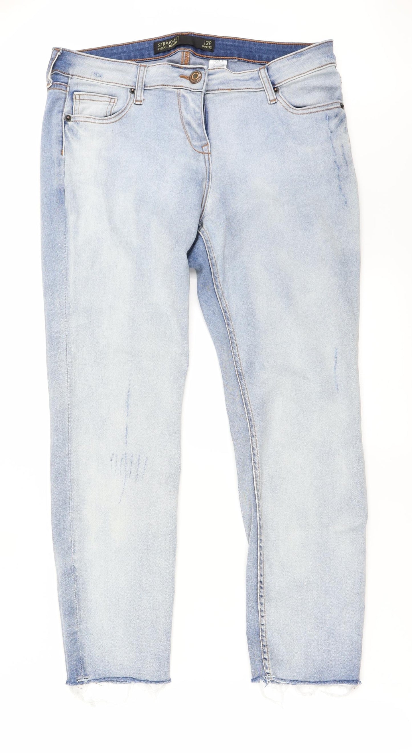 NEXT Womens Blue   Skinny Jeans Size 12 L25 in