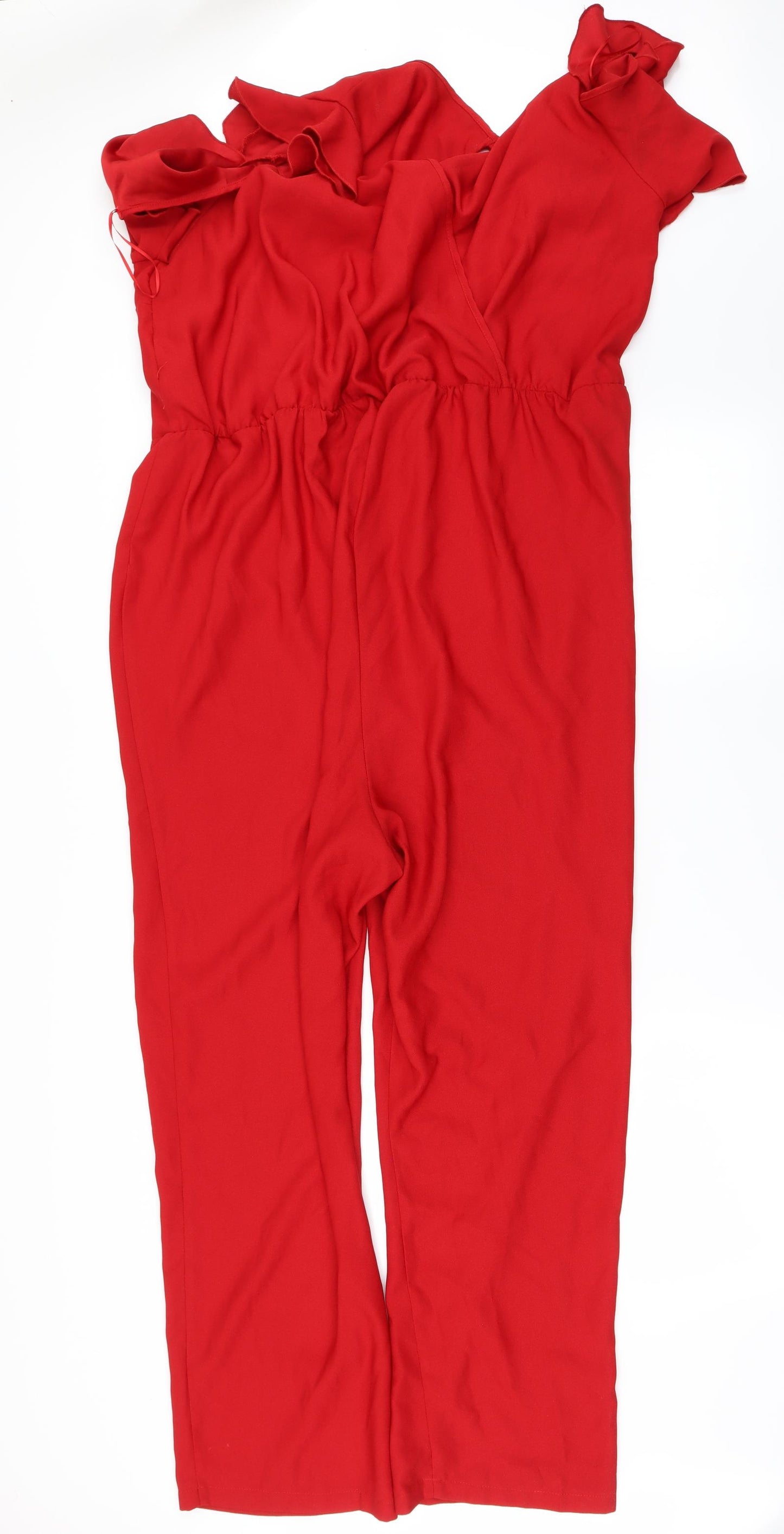 George Womens Red   Jumpsuit One-Piece Size 24