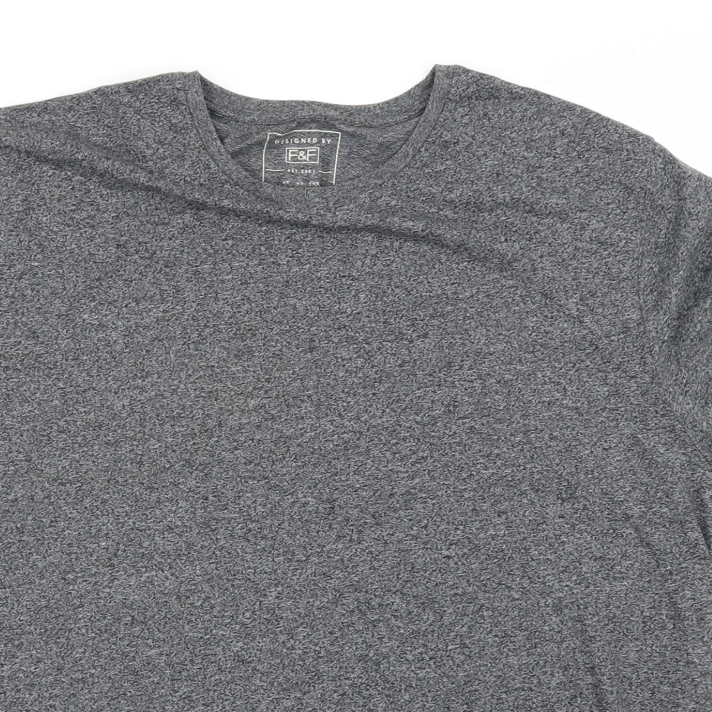 F&F Mens Grey    T-Shirt Size 2XL