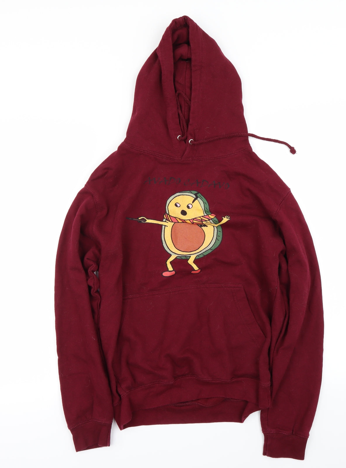 Preworn Womens Red   Pullover Hoodie Size S