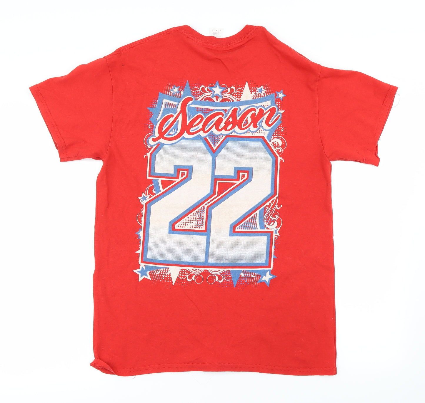Gildan Mens Red    T-Shirt Size M