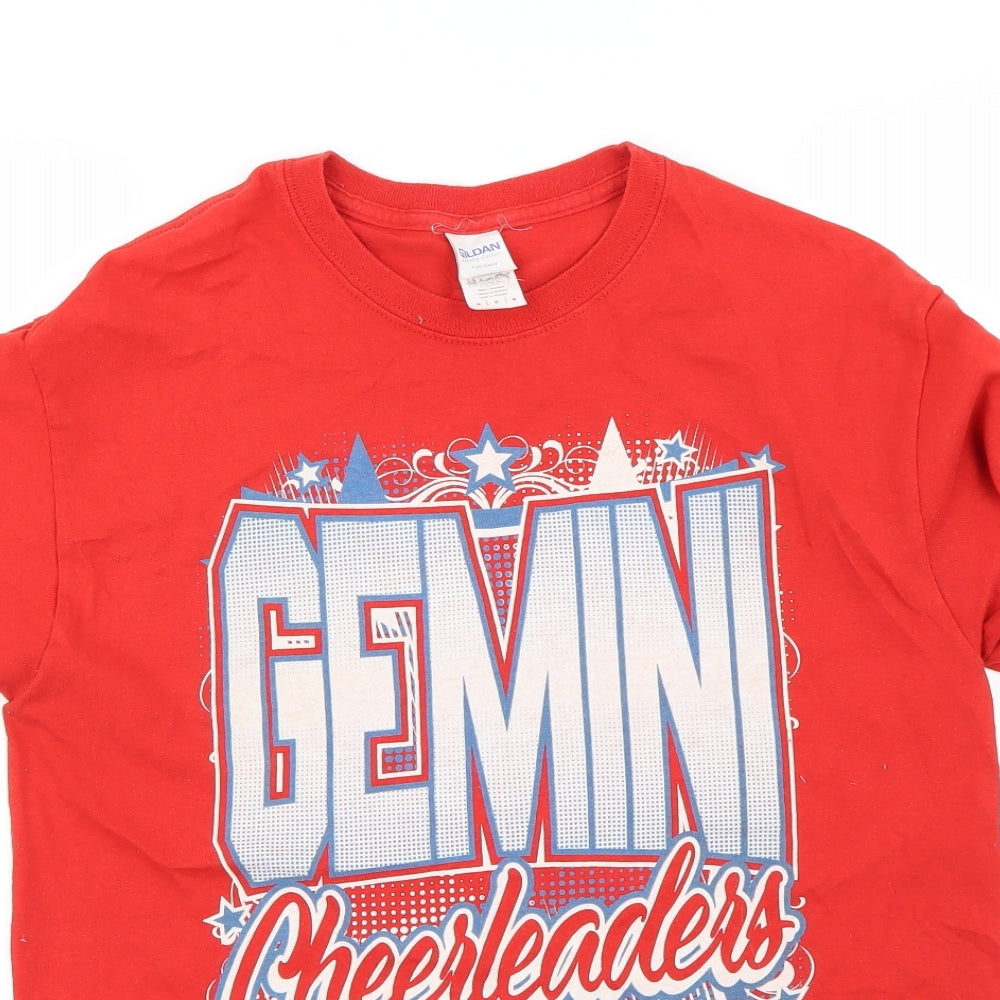 Gildan Mens Red    T-Shirt Size M