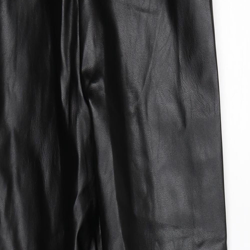 Parallel Womens Black   Trousers  Size S L27 in