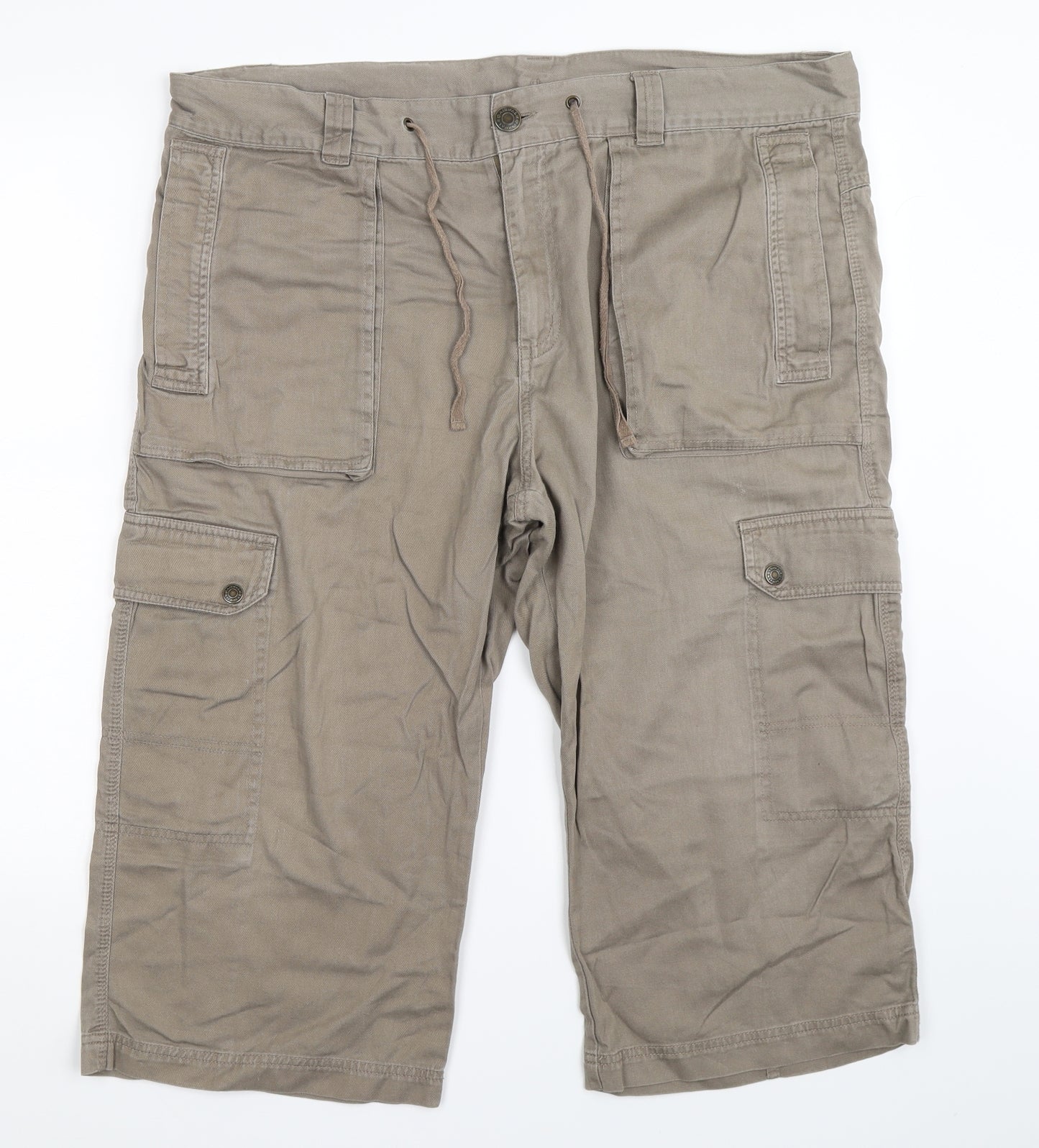AIRWALK Mens Grey   Cargo Shorts Size 2XL