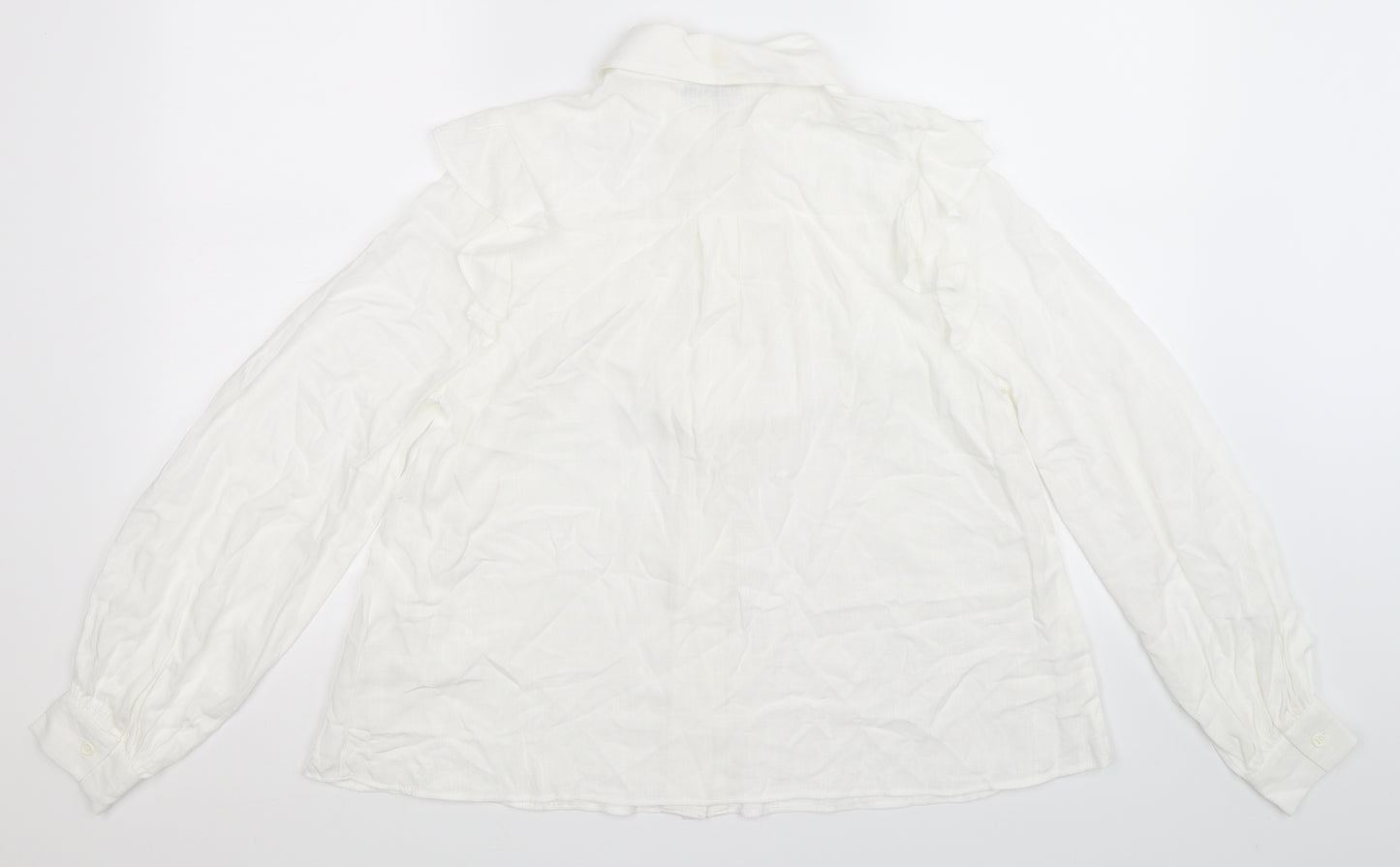 George Womens White   Camisole Button-Up Size 18