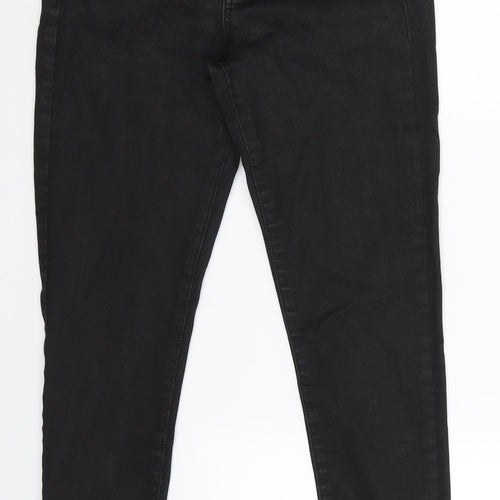 Topshop Womens Black  Denim Jegging Jeans Size 28 in L24 in