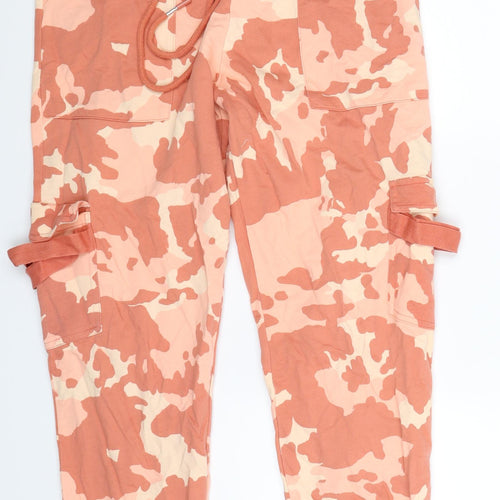 ASOS Womens Multicoloured Camouflage  Jogger Trousers Size 8 L27 in
