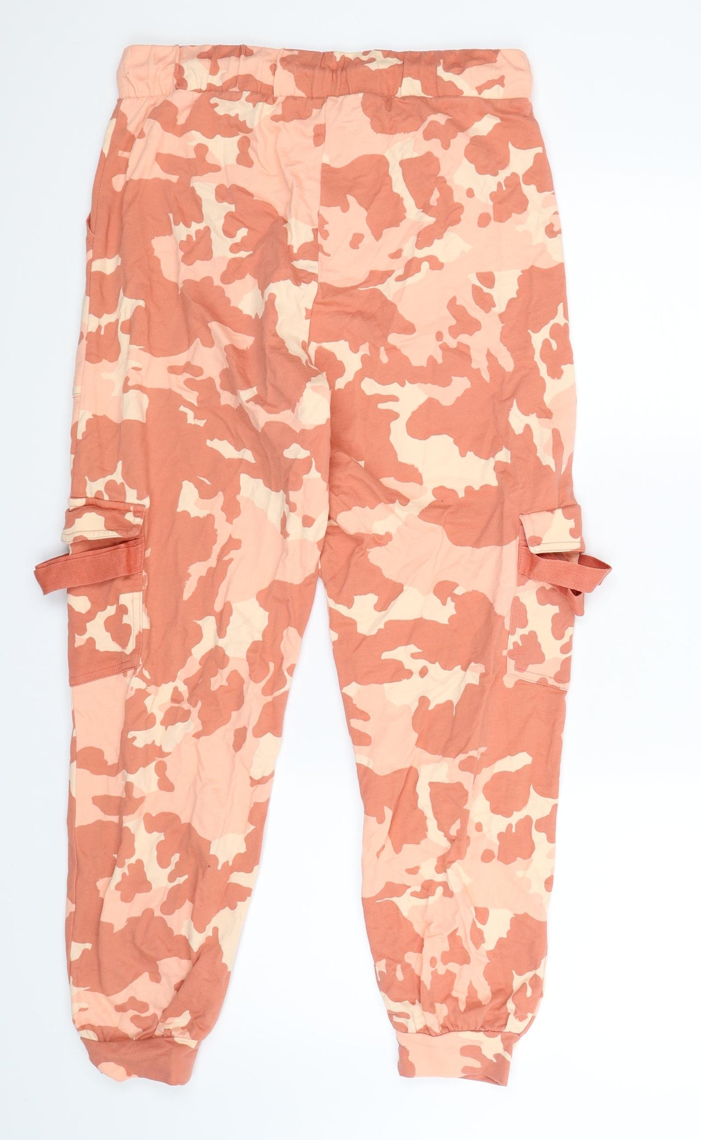 ASOS Womens Multicoloured Camouflage  Jogger Trousers Size 8 L27 in