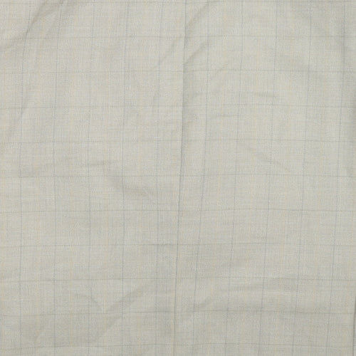 James Barry Mens Beige Check  Jacket Suit Jacket Size 48