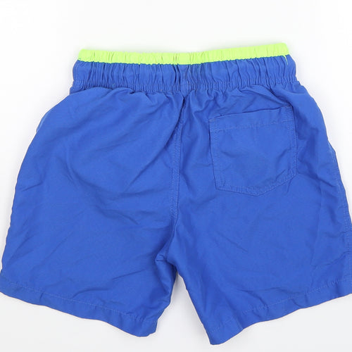 Rebel Boys Blue   Bermuda Shorts Size 8-9 Years