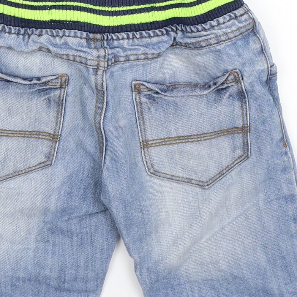Denim Co Boys Blue  Denim Bermuda Shorts Size 6-7 Years