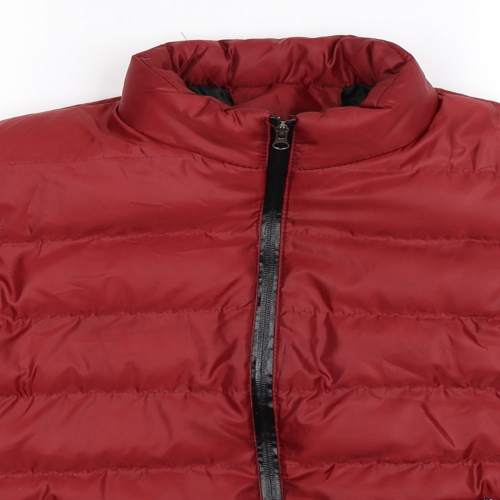 Preworn Mens Brown   Puffer Jacket Jacket Size S