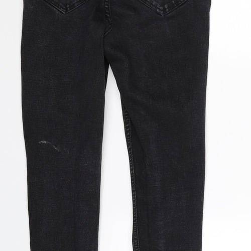New Look Womens Black  Denim Skinny Jeans Size 10 L27 in