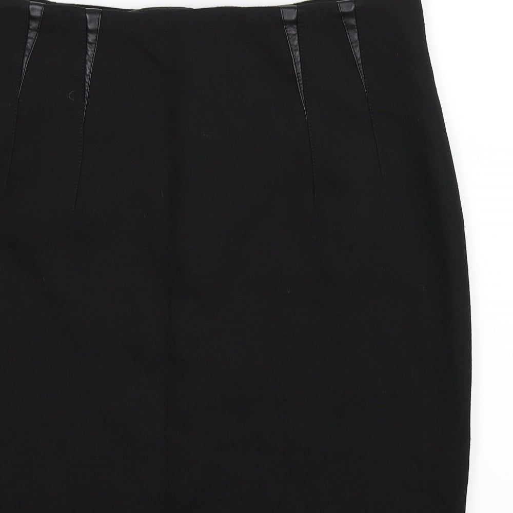 Autograph Womens Black   Straight & Pencil Skirt Size 14