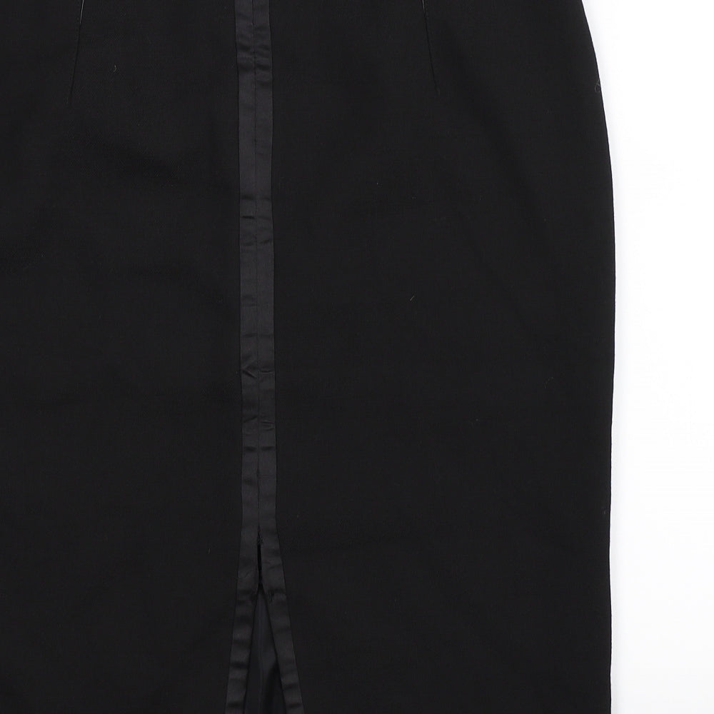 Autograph Womens Black   Straight & Pencil Skirt Size 14