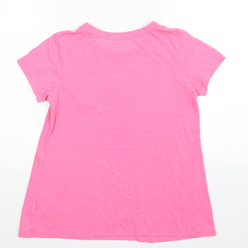 NEXT Girls Pink   Basic T-Shirt Size 11 Years