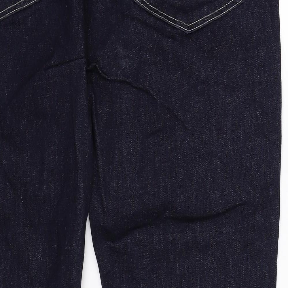 Preworn Mens Blue  Denim Straight Jeans Size 42 L30 in