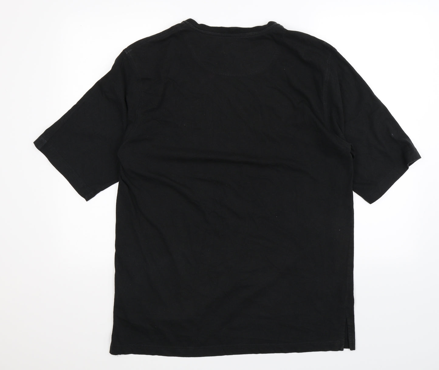 Jaeger Mens Black    T-Shirt Size L