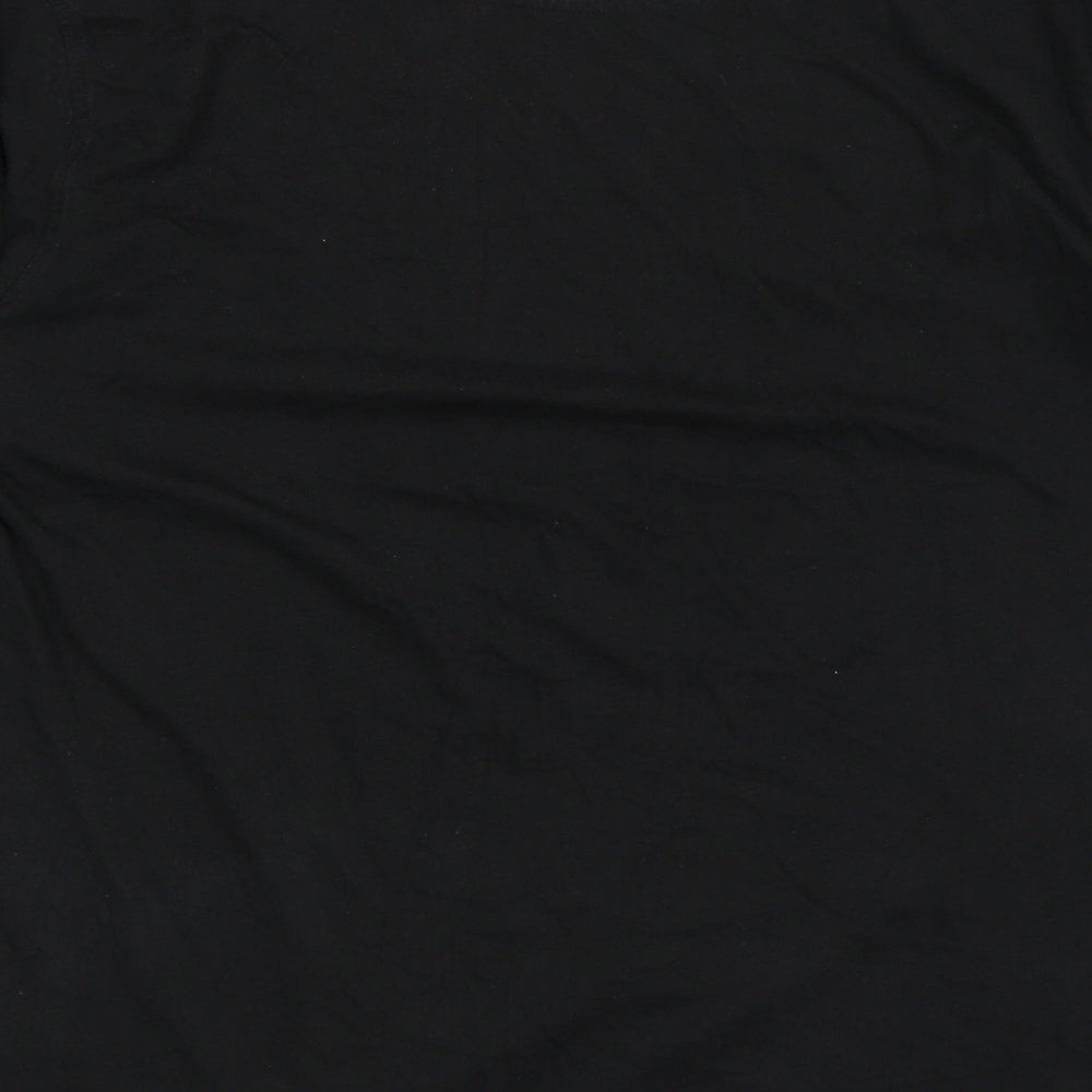Jaeger Mens Black    T-Shirt Size L