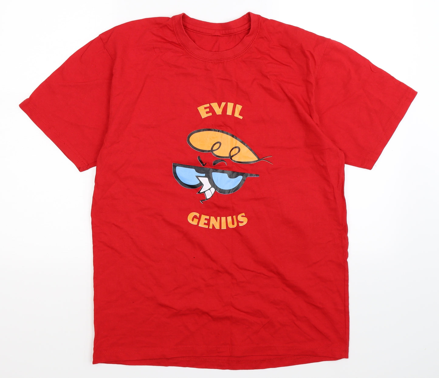 Preworn Mens Red    T-Shirt Size M  - Dexter