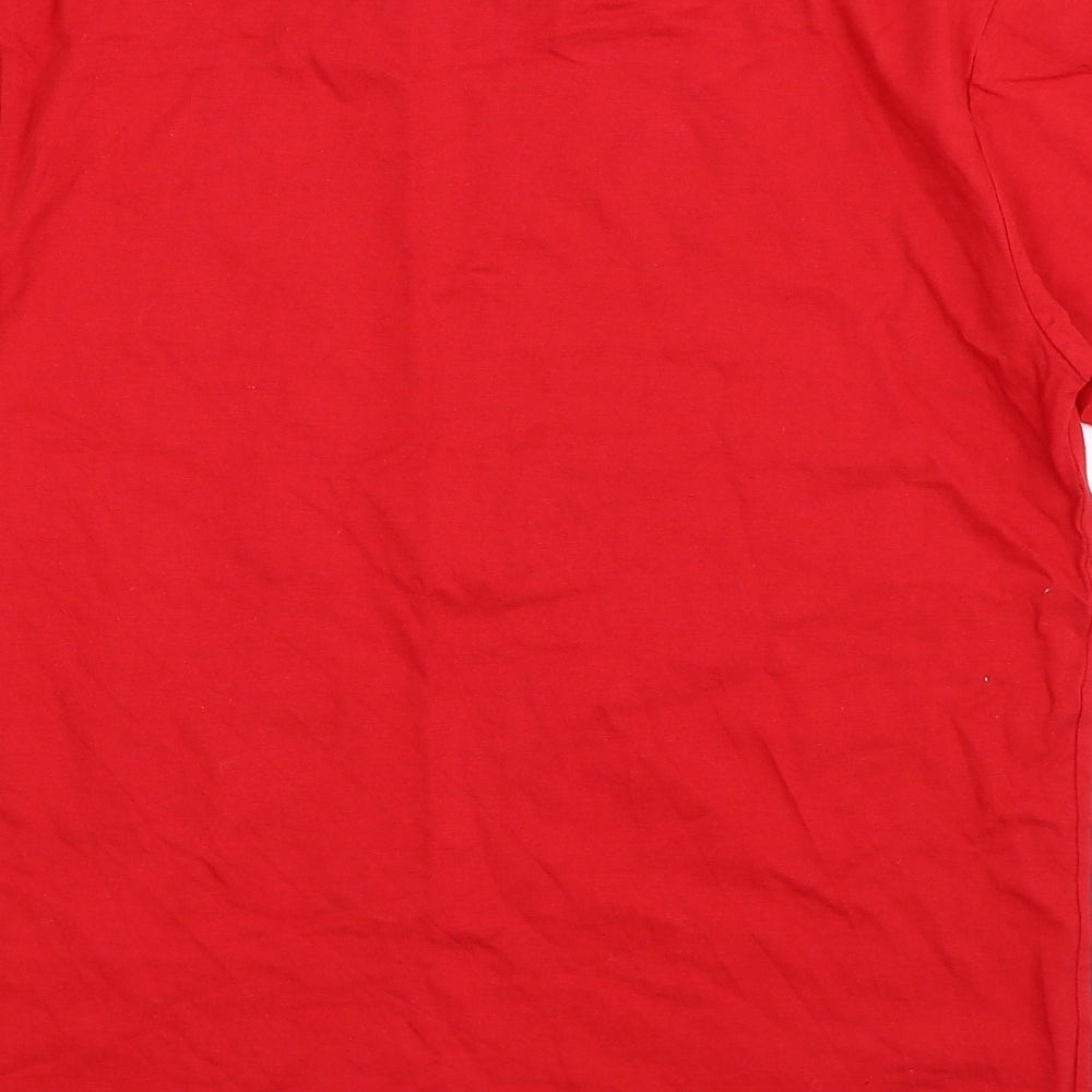 Preworn Mens Red    T-Shirt Size M  - Dexter