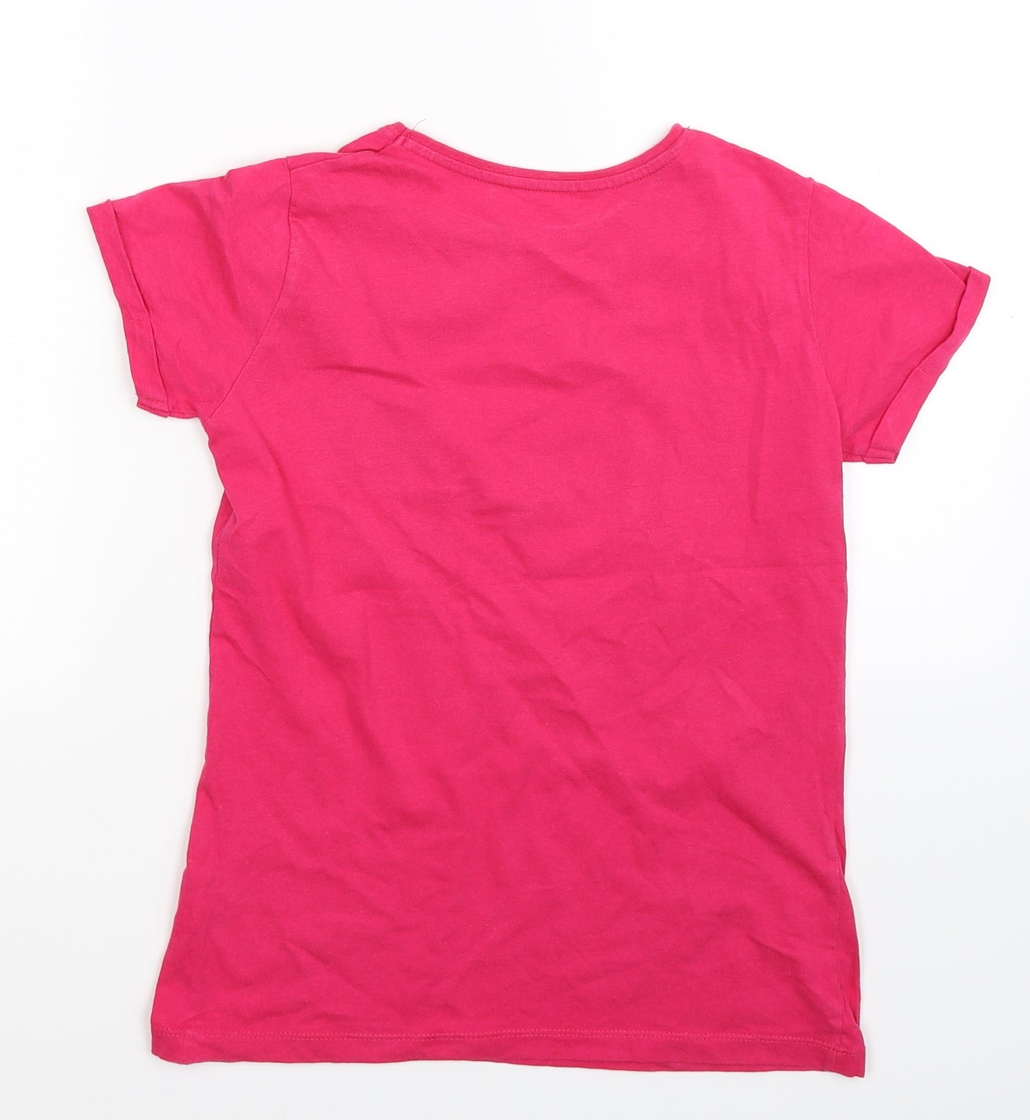 Primark Boys Pink   Basic T-Shirt Size 11-12 Years