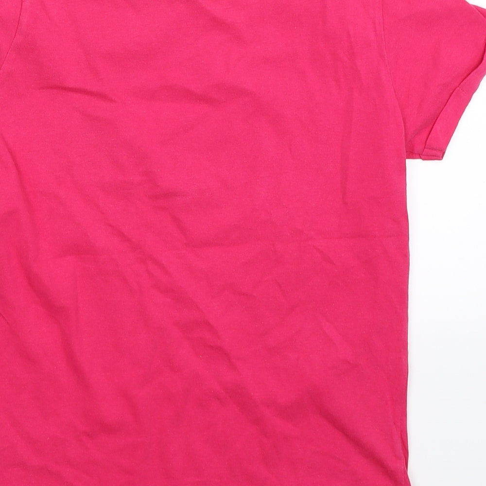 Primark Boys Pink   Basic T-Shirt Size 11-12 Years