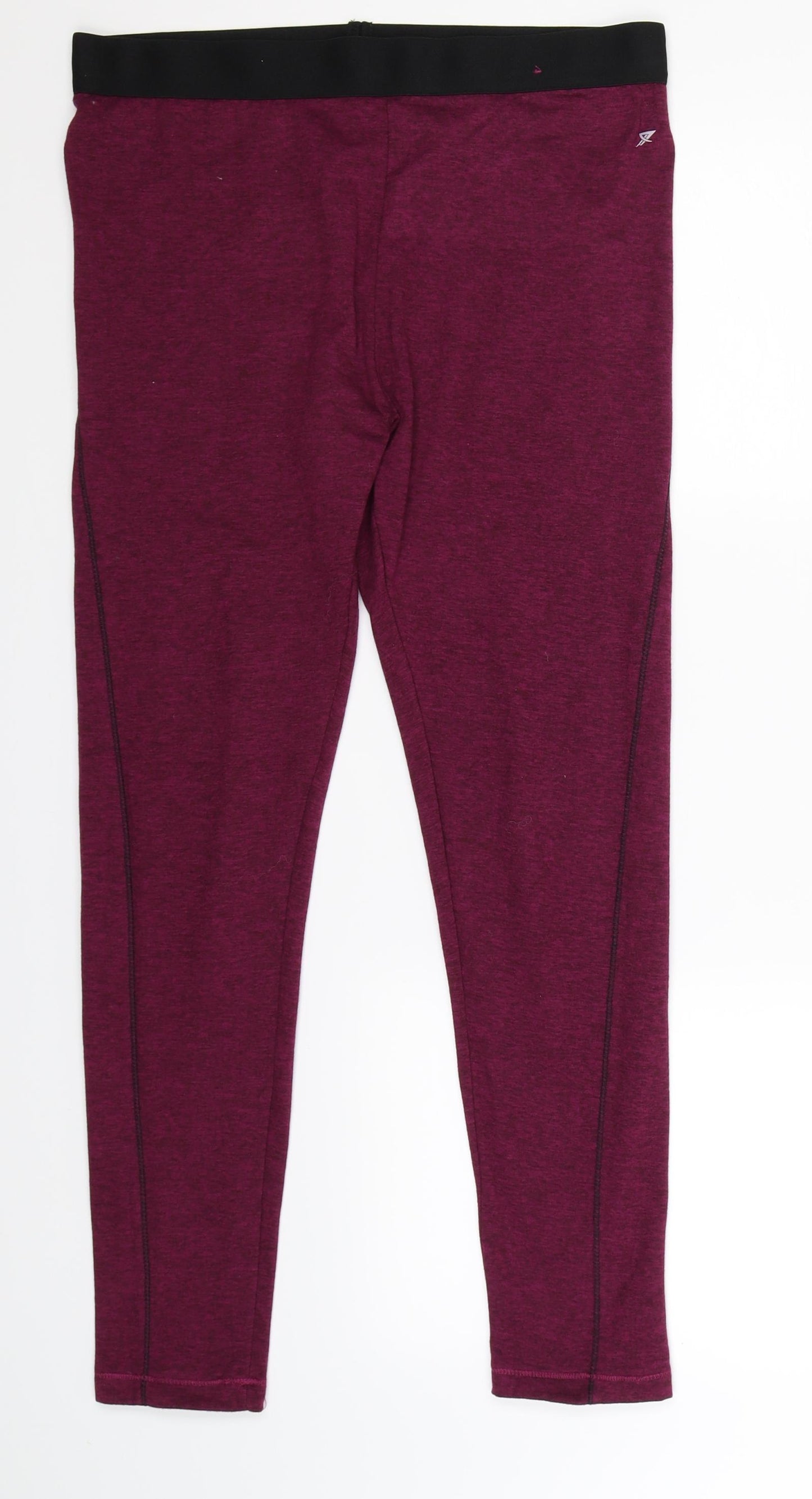 Atmosphere Womens Purple   Compression Leggings Size 12 L26 in