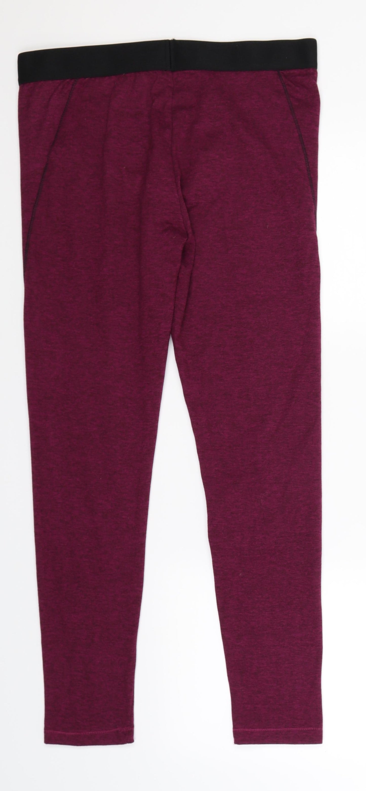 Atmosphere Womens Purple   Compression Leggings Size 12 L26 in