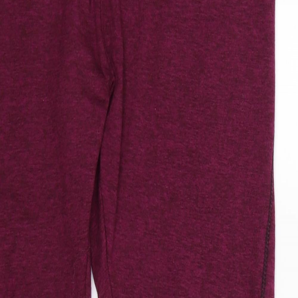 Atmosphere Womens Purple   Compression Leggings Size 12 L26 in