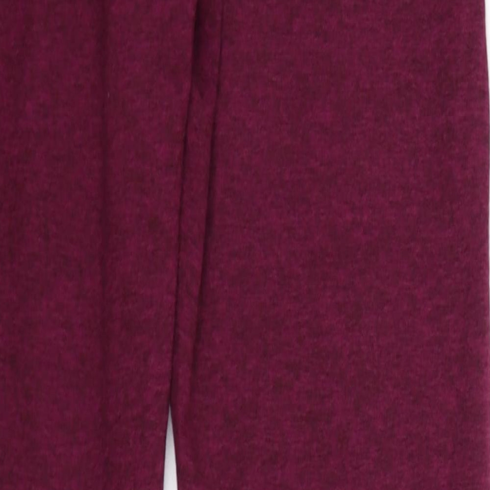 Atmosphere Womens Purple   Compression Leggings Size 12 L26 in
