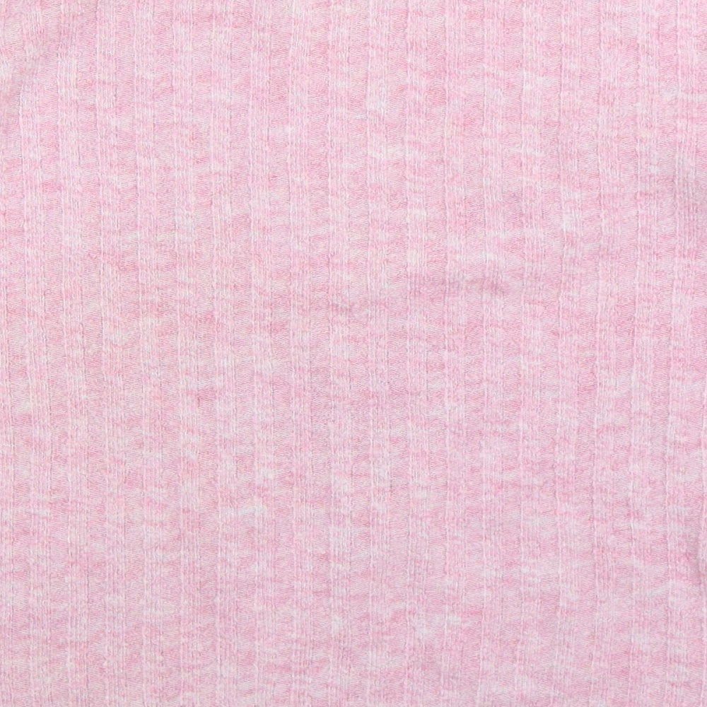 F&F Womens Pink  Knit Pullover Jumper Size 12