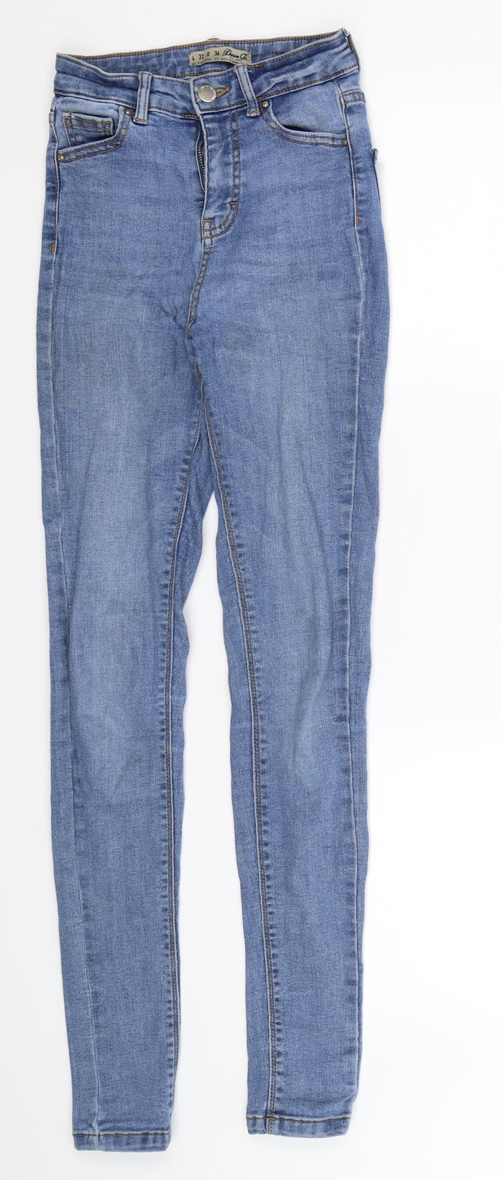 Denim Co Womens Blue Denim Skinny Jeans Size 4 L29 in