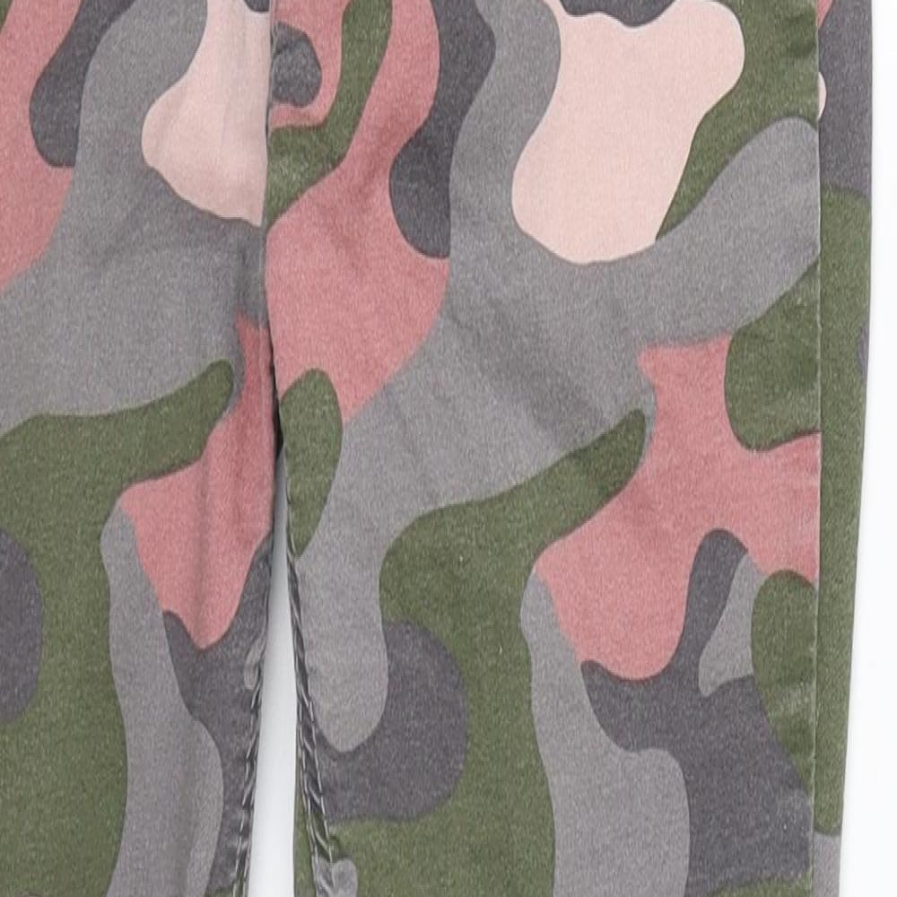 Select Womens Multicoloured Camouflage  Jogger Trousers Size 6 L28 in