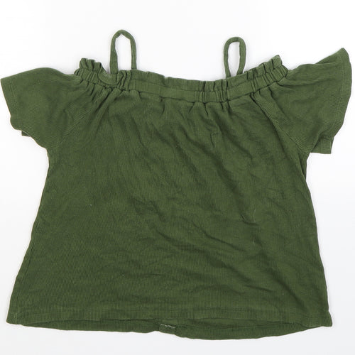 Primark Girls Green   Basic Tank Size 10 Years