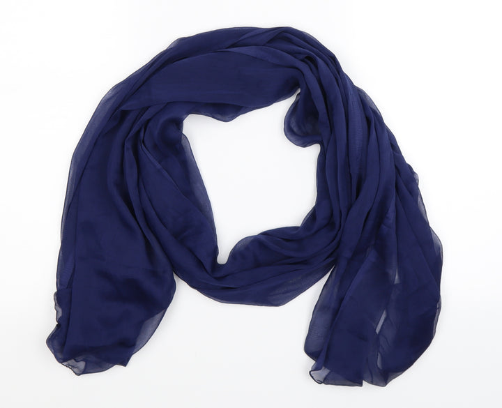 Preworn Womens Blue Scarf