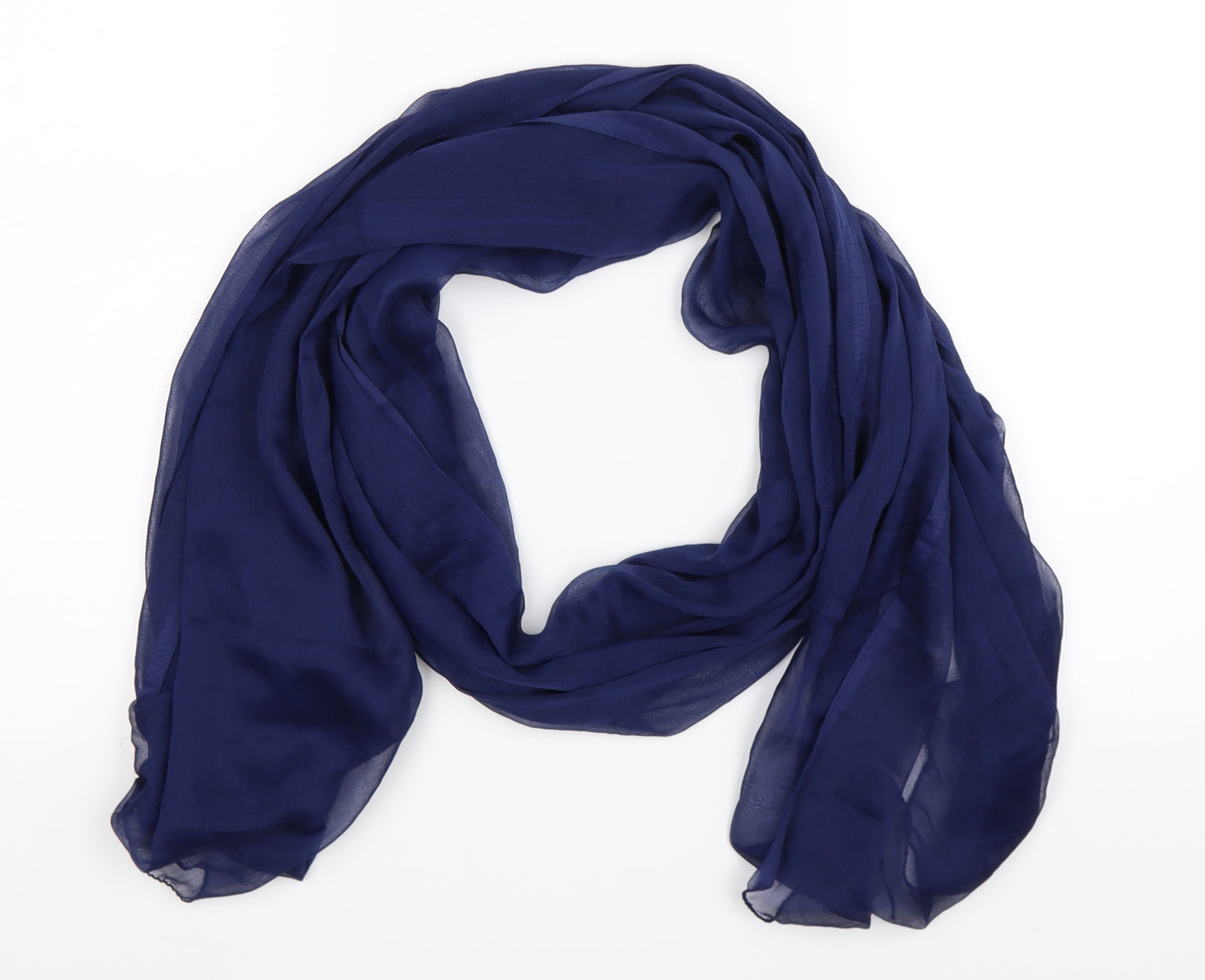 Preworn Womens Blue    Scarf
