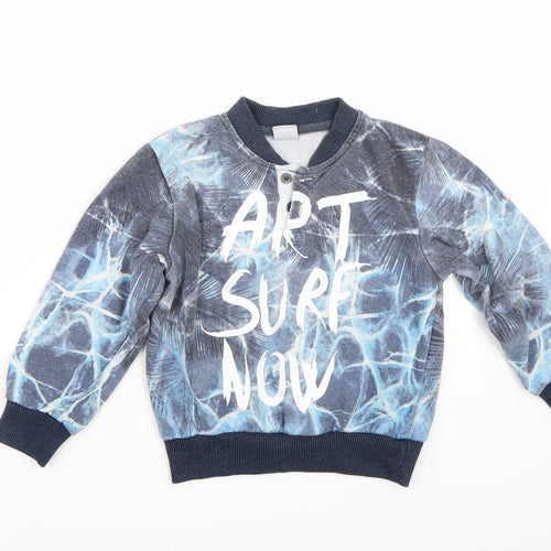 Ativo Boys Blue   Pullover Jumper Size 2 Years