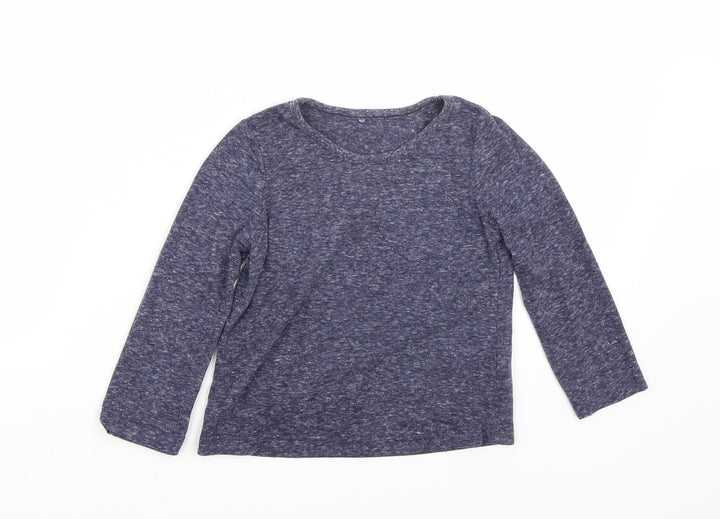 George Girls Blue   Basic T-Shirt Size 2-3 Years