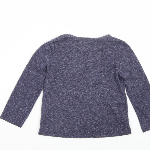 George Girls Blue   Basic T-Shirt Size 2-3 Years