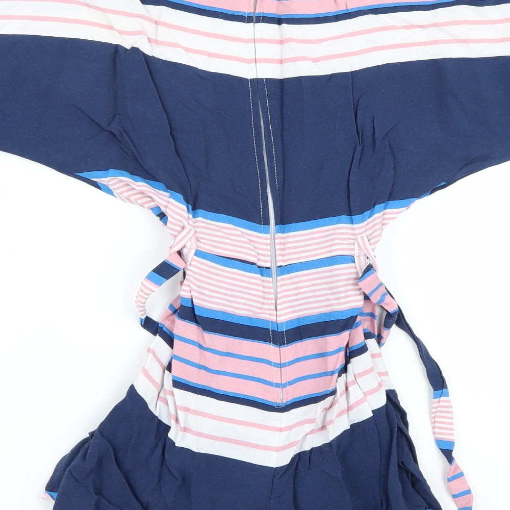 Miss Selfridge Womens Blue   Playsuit One-Piece Size 8
