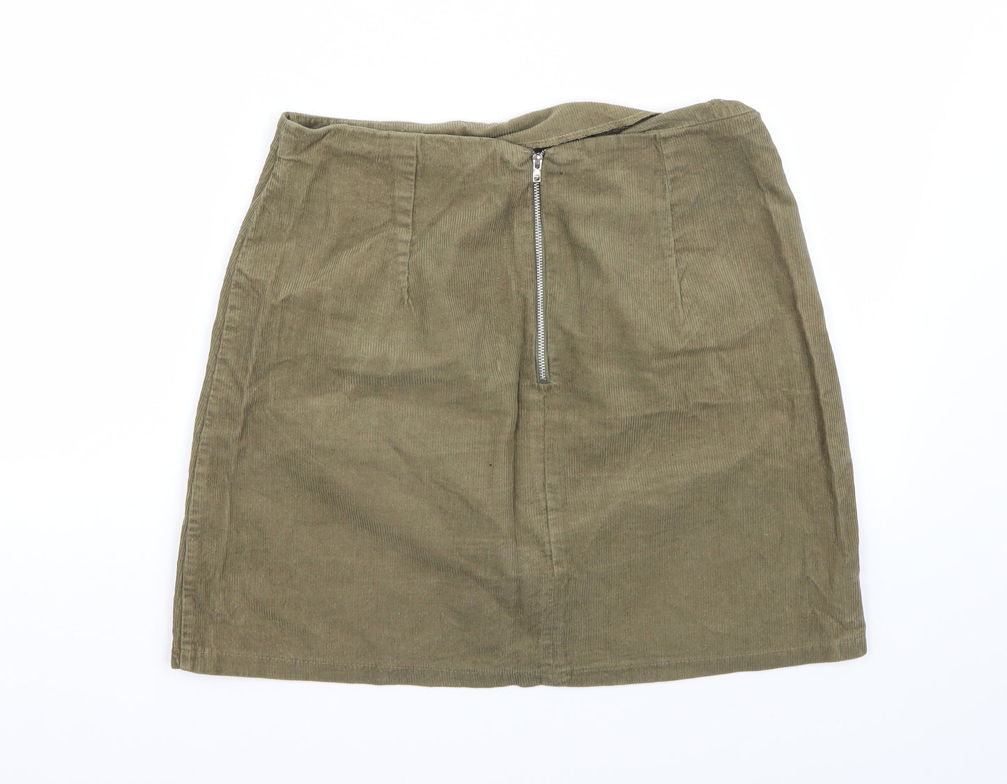 Newlook Womens Green   A-Line Skirt Size 12
