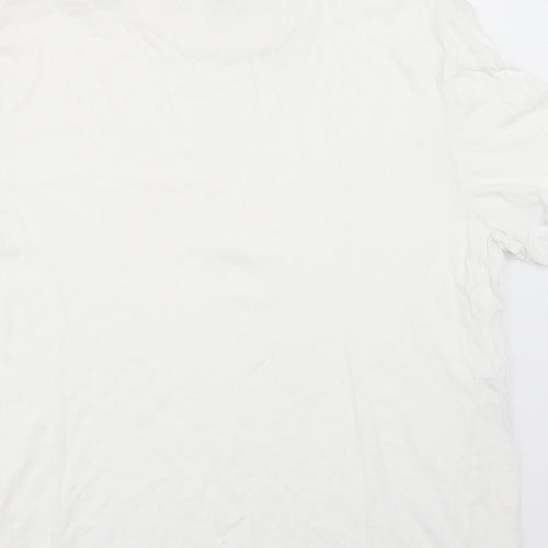 ASOS Womens White   Basic T-Shirt Size L