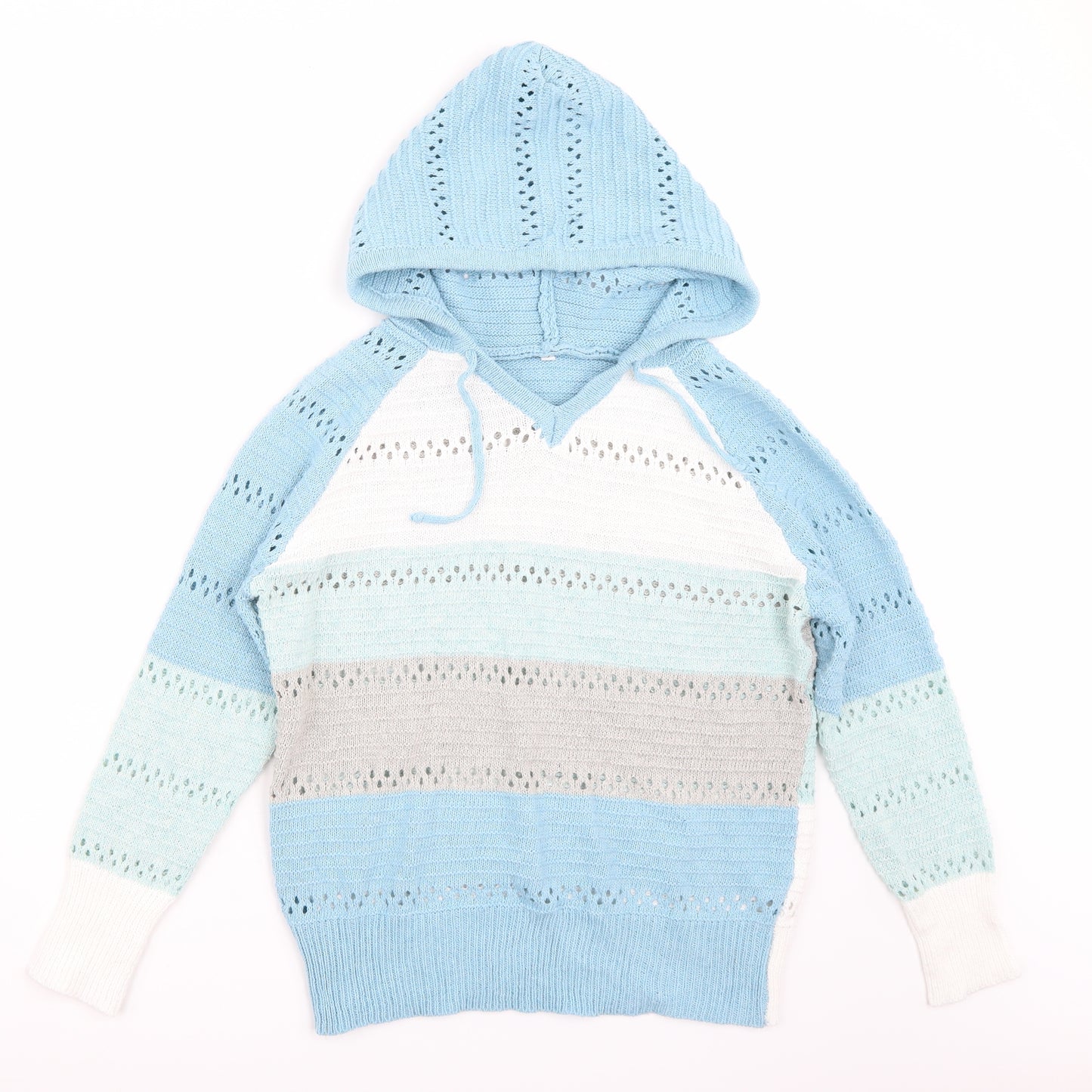 Preworn Womens Blue   Pullover Hoodie Size S